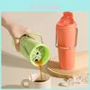 High-quality 600ml Portable Travel Coffee Mug With Anti-spill Straw And Thickened Walls