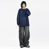 JYL Mens Jeans Spring Autumn New American Vintage Loose Straight Wide Leg Casual Denim