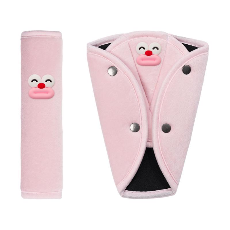 Car Seat Belt Shoulder Cover Children's Plush Comfort Car Shoulder Pad Car Anti-strangle Seat Belt Cover