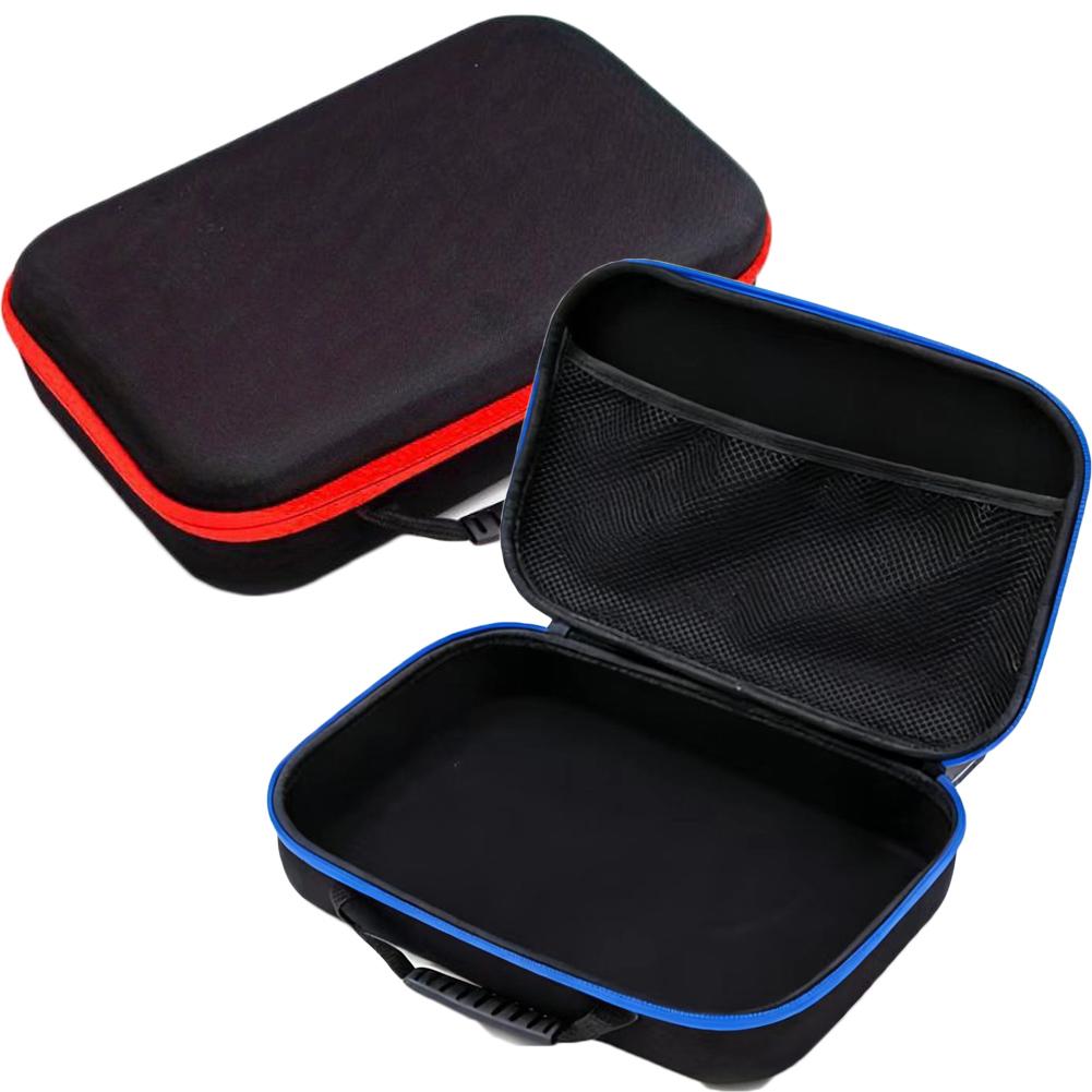 Red Oxford Fabric Tool Storage Bag With EVA Shock Proof Pouch For Electric Drill And Grinder Organizer Case