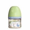 Wide Mouth Newborn Glass Bottle Rabbit Pattern Baby Milk Bottle  Transparent