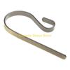 F26C Metal Christmas Stocking Holder Hooks Fireplace Hanger Fireplace Hook with Non-Skid Design, Bronze/Gold/Silver Optional