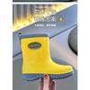 Children's Rain Boots Boys Girls Baby Boys Infant Kindergarten Students Non-Slip Water Shoes Students School Special Rain Boots