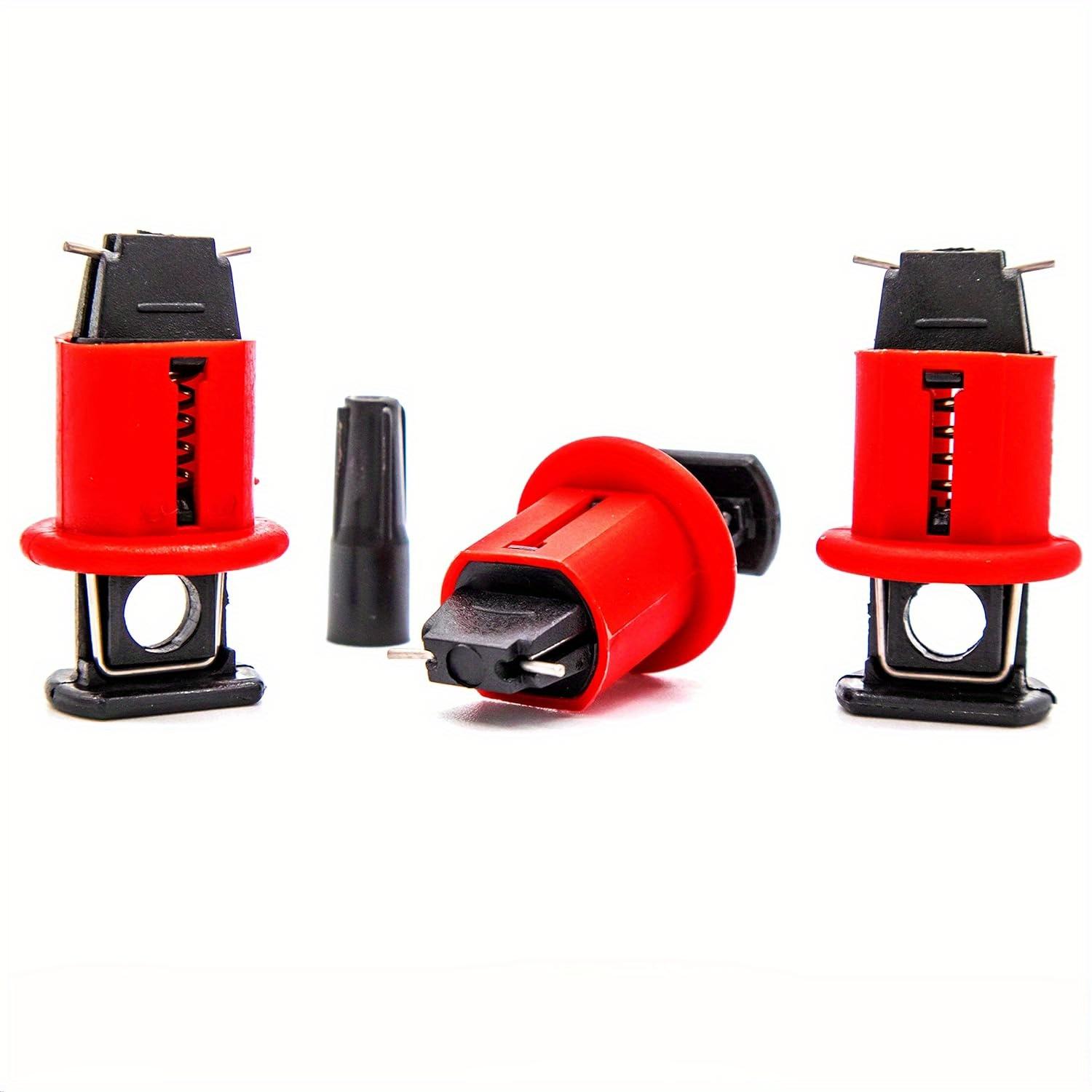 

Circuit Breaker Lockout Device - 3 Pack Pin Out Standard Mini Breaker Locks, Industrial Grade LOTO Switch Locks - OSHA Compliant Electrical Lockout D01