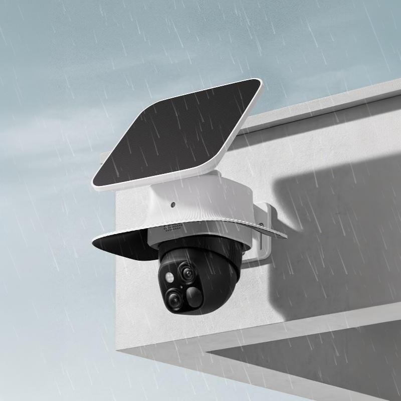 Abs Weatherproof Cover For Eufy S340 Protection Against Rain Sun White Security Camera Protective Cover