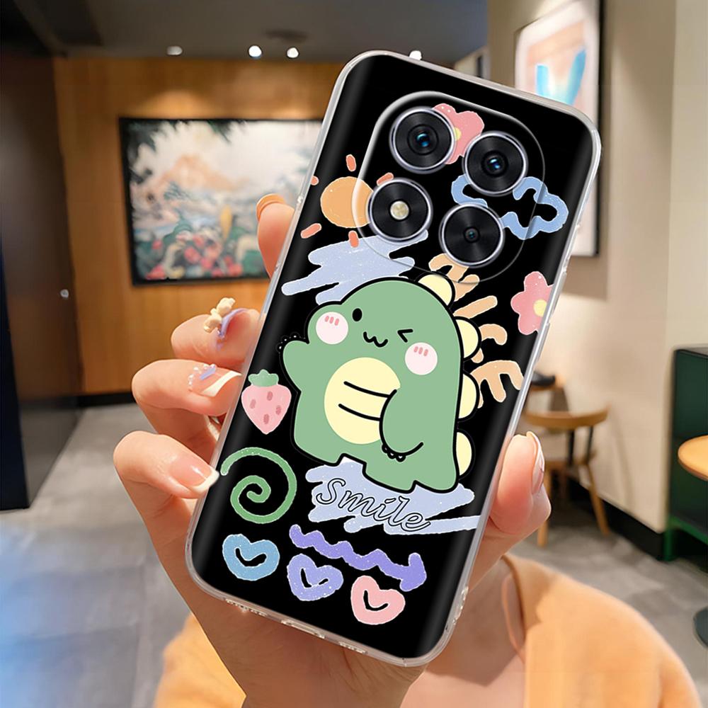 Case For Xiaomi Redmi Note 14 Pro 5G Soft Silicone Cute Cat Duck Phone Cases For Redmi Note14 Note 14 Pro Plus Back Cover Funda