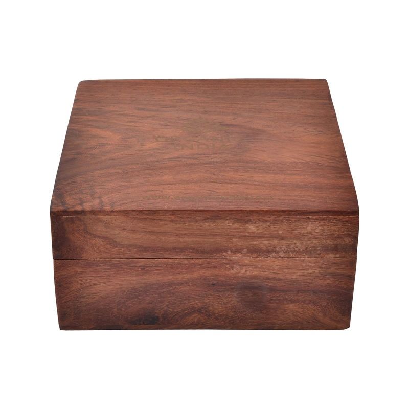 Gift Tea Set In a Wooden Case (60 Pack), Deluxe Wooden Gift Box, Organic India