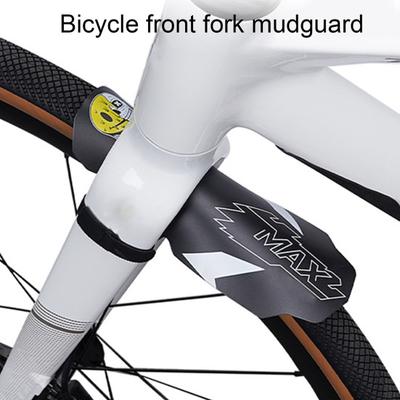 Para-lama de Garfo Dianteiro de Bicicleta Impermeável Leve Universal MTB Bicicleta de Montanha Estrada Roda Dianteira Protetor contra Respingos de Lama Aba de Lama Acessórios de Bicicleta