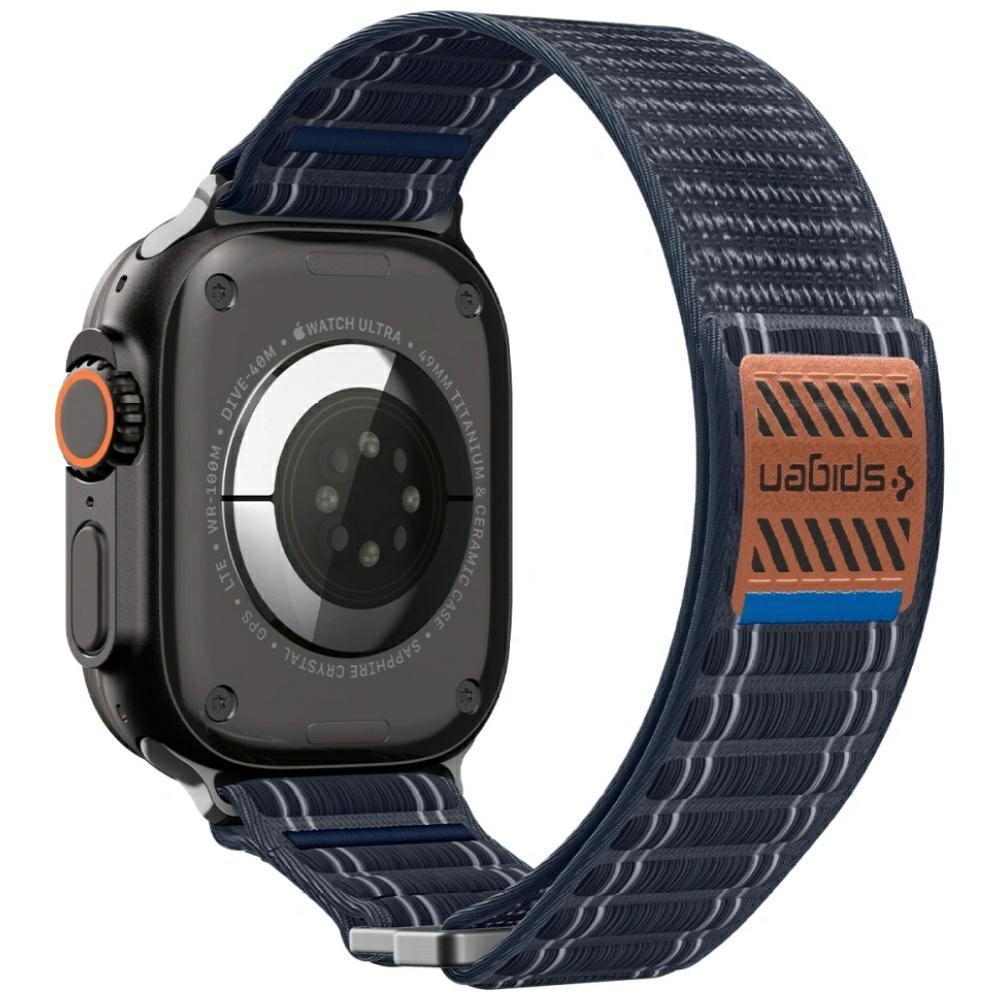 Pasek Spigen WBF0 do Apple Watch         8/9/10/11/SE/Ultra (44/45/46/49mm) granatowy