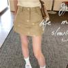 Sweet Bow Embroidered Denim Skirt Skirt Women Summer High Waist A-line Hip Short Skirt