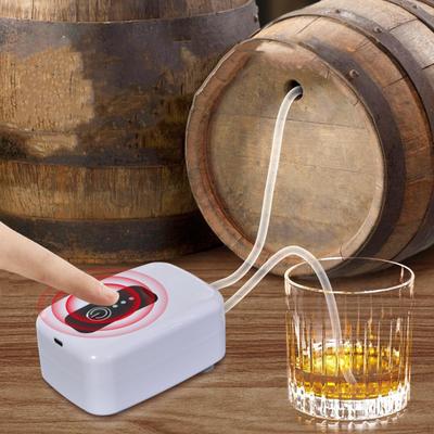 Brew Siphon Pump USB Electric Wine Tube Hose with Drain Powerful Self Priming