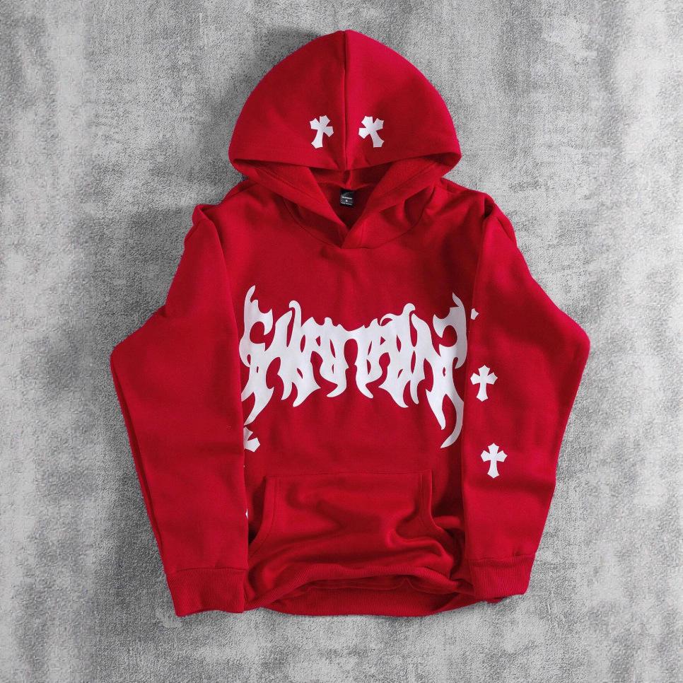 Autumn Unisex Digital Print Hoodie - American Street Style Hip Hop Sweatshirt