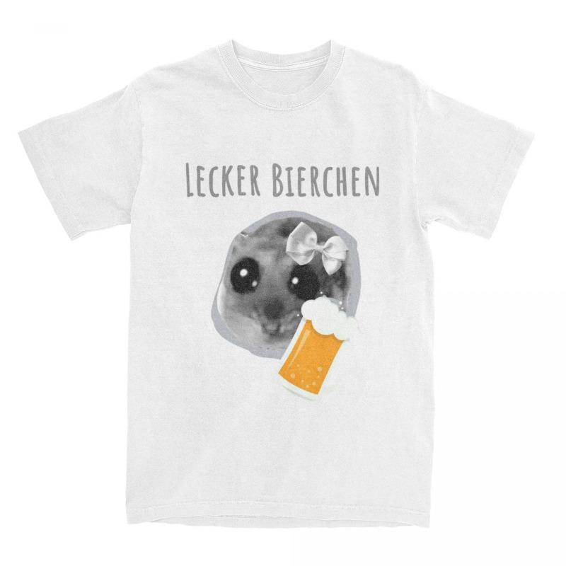 Cute Hamster Beer T-shirt XL