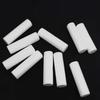 50-Pack 10x4cm Mini White EPS Hard Foam Rod/Cylinder Craft