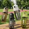 Portable Sports Water Cups Anti-Accidental Touch Large Capacity Cup  Outdoor Fitness