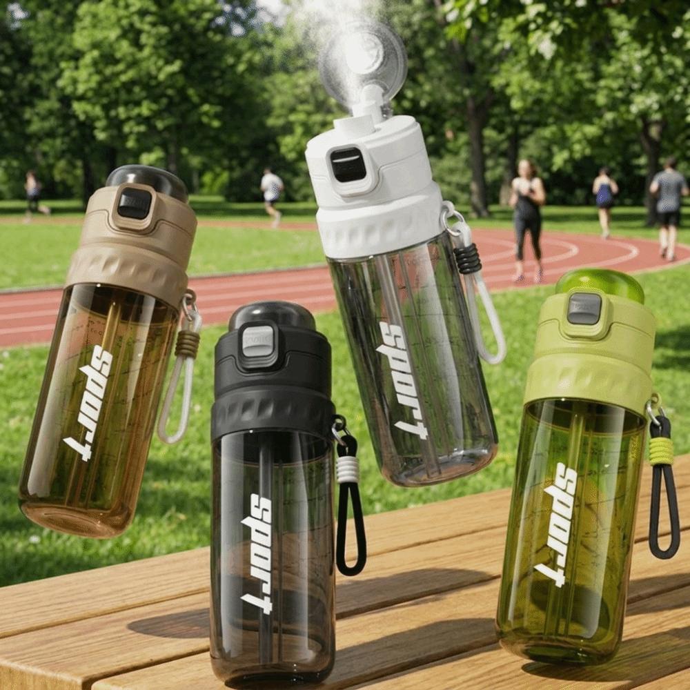 Portable Sports Water Cups Anti-Accidental Touch Large Capacity Cup Outdoor Fitness