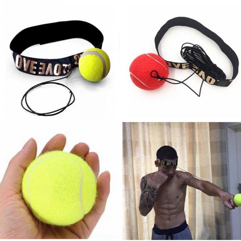 Boxerská čelenka s míčkem pro trénink rychlosti muay thai box
