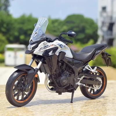 1:12 Honda Cb400x Cbr1000rr Stopowy Model Motocykla Zabawki Samochód Odlewany Metal Gumowe Opony Skrętne Przednie Koło Samochody Dekoracja Domu