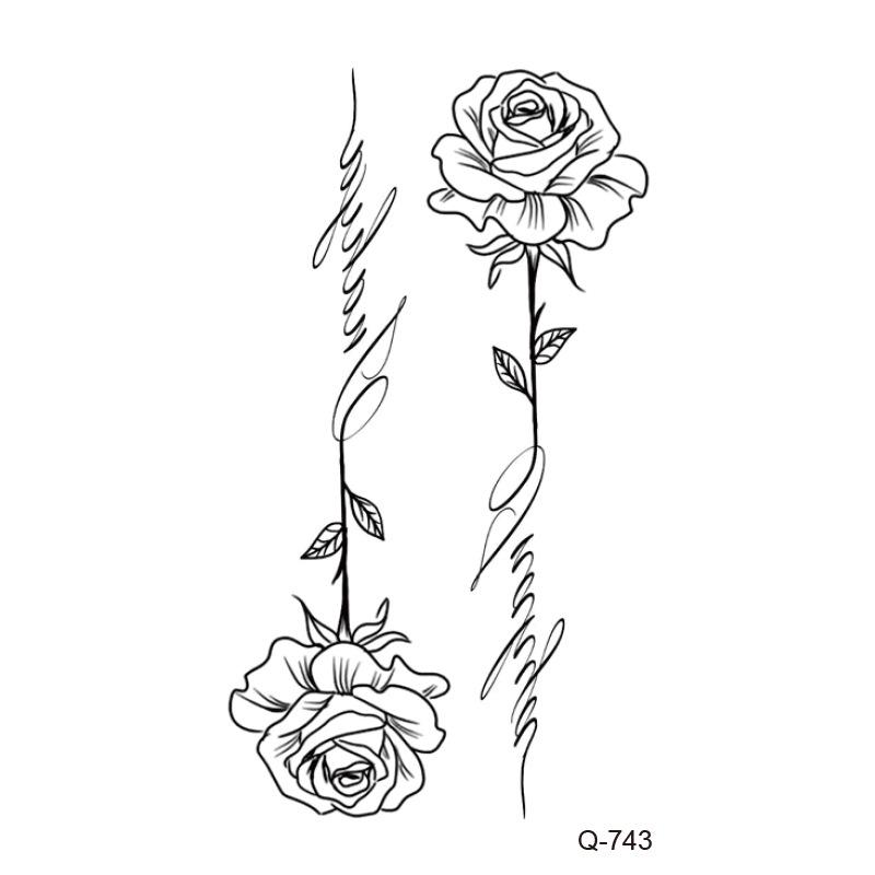 Waterproof Harajuku Korean Tattoo Decal Stickers
