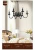 American Vintage Wrought Iron Chandelier for Living Room, Dining Room, or Bedroom