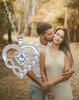 Infinity Heart Diamond Necklace for Women - European and American Style