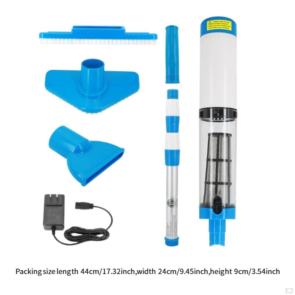 Handheld Pool Vacuum Professional for Pools, Spas, Tub Powerful Suction