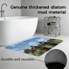 Anime A-Attack On Titan Floor Mat Diatomite Bath Mat, Quick Dry Absorbent Non-Slip Door Mat
