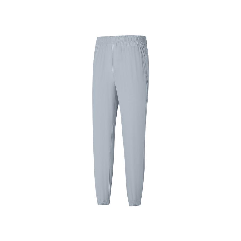 Skechers Comfort Sports Series Soft Skin-Friendly Simple Versatile Solid Color Casual Pants Men bottoms Wind-Grey P225M039-02N6 M