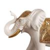 Creative Elephant Statue, Collectible Figurine Artwork Ornament Decorative Animal Sculpture for Desk