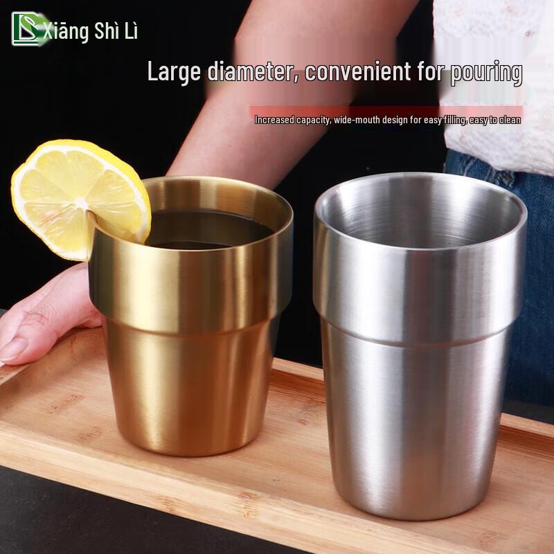 

Baishili 304 Stainless Steel Double-Wall Insulated Drink Cup