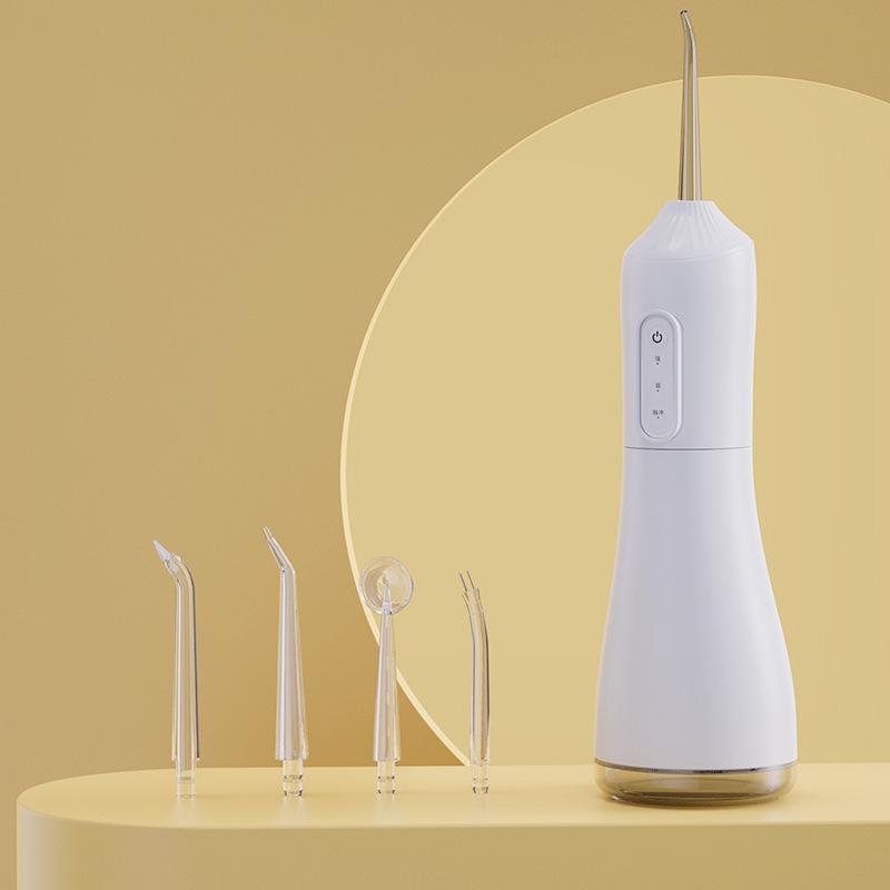 

Portable Electric Oral Irrigator: Long-Lasting Water Flosser for Household Dental Care белый