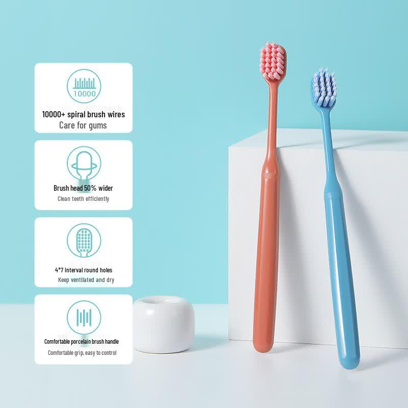 Mixon Gentle Soft Bristle Toothbrush Collection