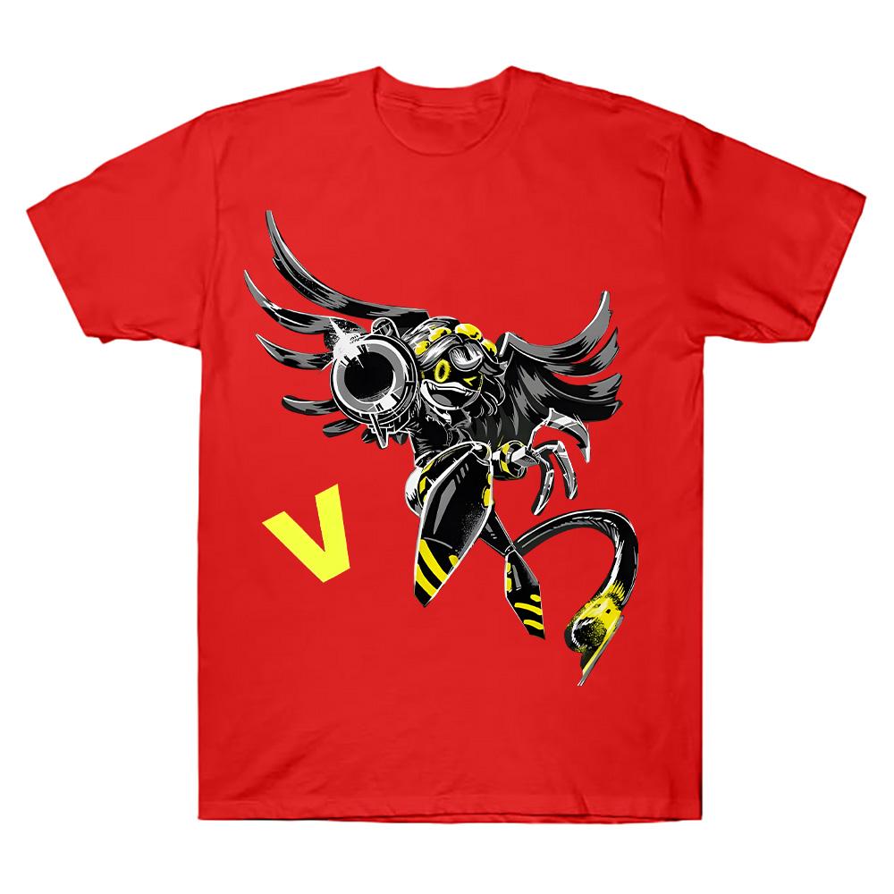Anime Murder Drones V Trička Dámská Pánská Grunge Retro Trička Vtipná Manga Unisex Vysoce Kvalitní Bavlna Grafický Top Streetwear Ležérní