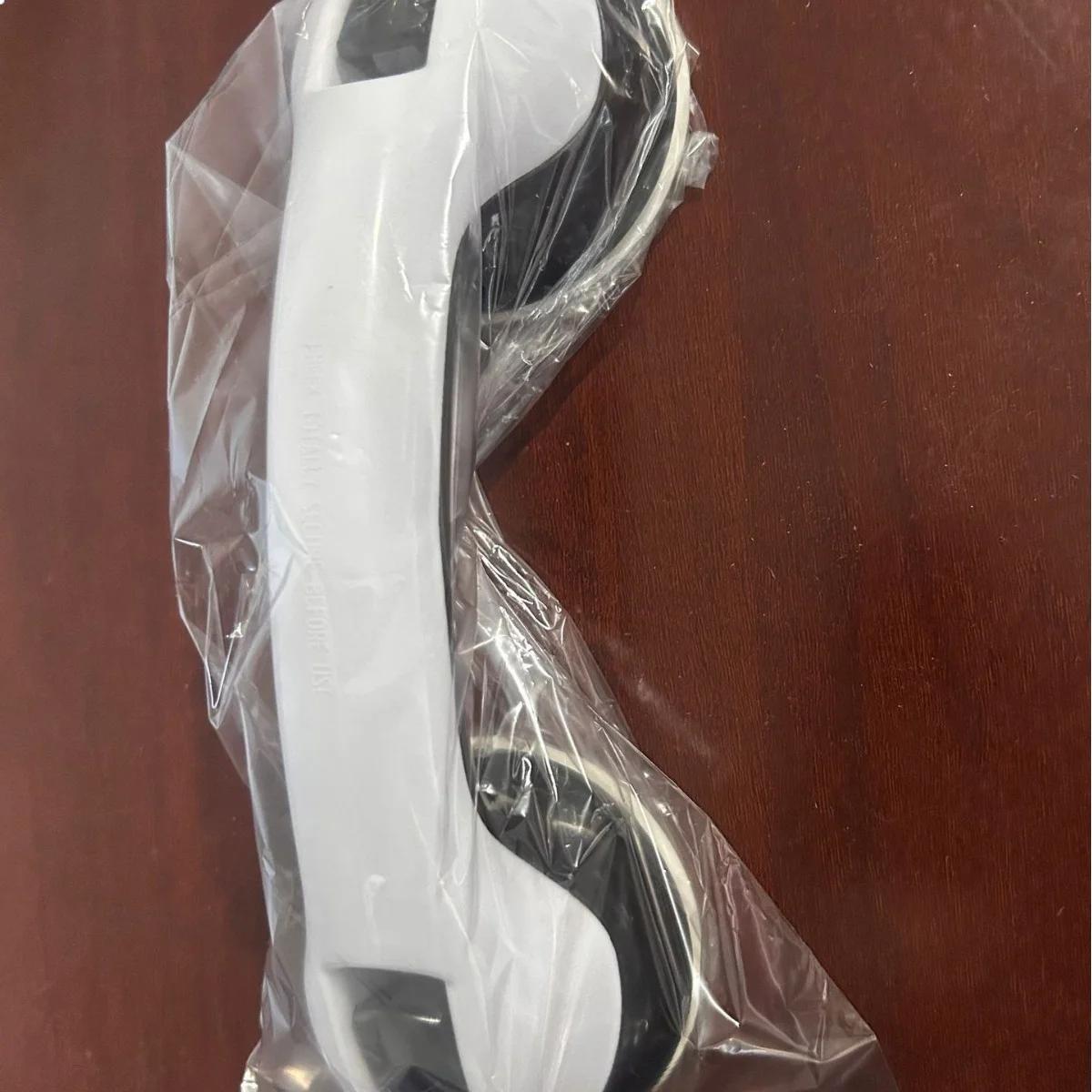 

Nail-free suction cup handrail suction wall glass door handle bathtub shower handle handrail disabled elderly safety handle чорний