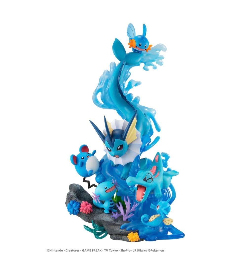 

[USED] G.E.M.EX Pokemon Water-Type Figures on Sale Until Tomorrow