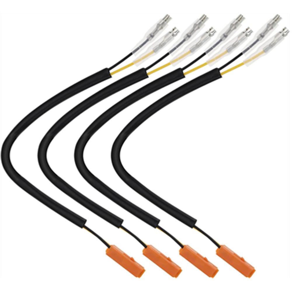 2 Wire Turn Signal Plug Connector For Kawasaki Ex250 Ex600 Zx600 Zx636 Zx900