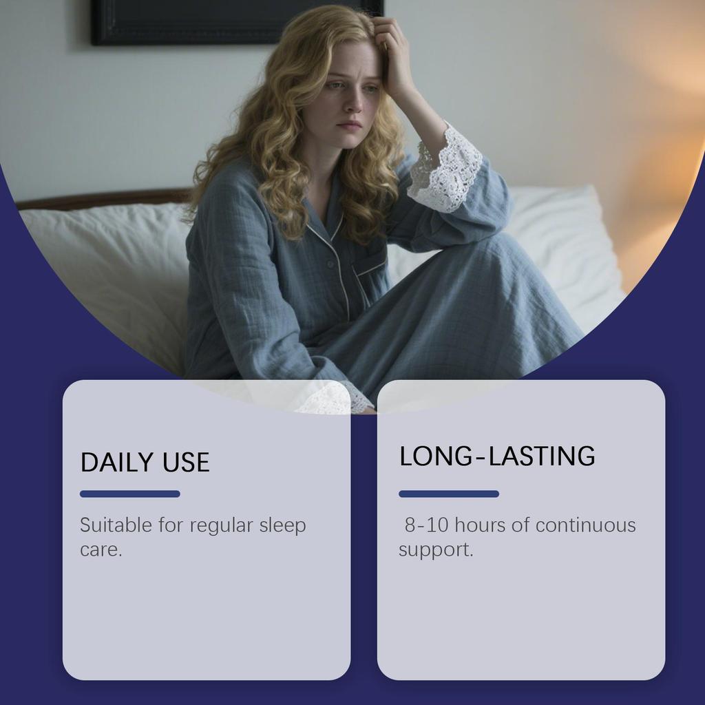 42 Stück Ximonth Schlafaufkleber lindern Müdigkeit helfen schnell beim Einschlafen langanhaltendes Schlaf-Patch zur Behandlung von Schlaflosigkeit für erholsamen Schlaf