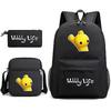 Backpack Design Printed And Shoulder Bag Three Piece Set Gift Kids