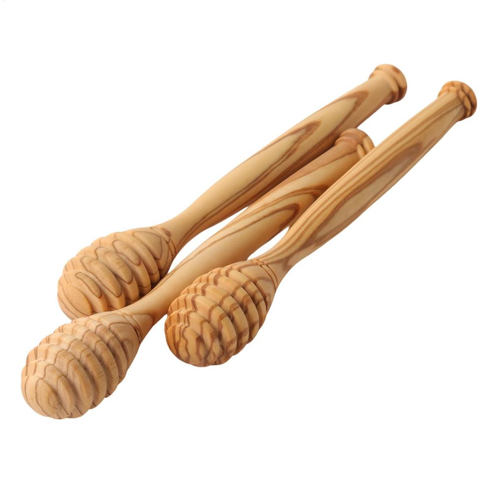 Wooden Honey Dipper Wood Natural Honey Wand Kitchen Serveware For Sandwich Lunch Holiday Winter Candy Pancake Halloween House