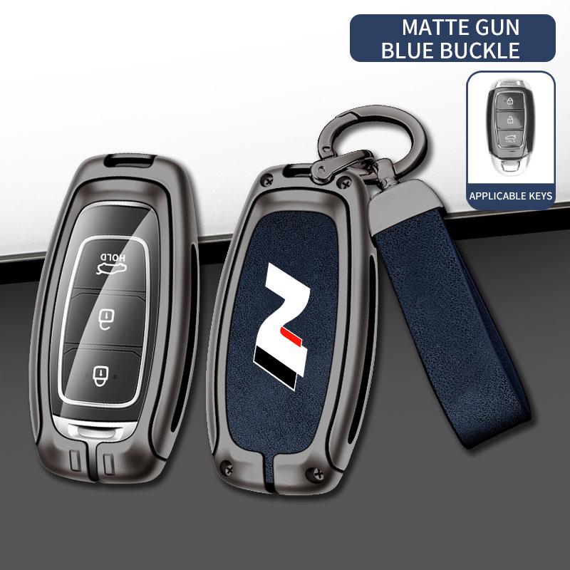 Copri Chiave Hyundai Moderno di Alta Gamma Adatto per Chiave Auto N LINE N IX35 IX25 Tucson Sonata Custodia per Chiave Auto Design Lussuoso Accessori per Veicoli