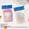 Transparent Preserved Flower Bookmark Set DIY Pressed Flower Bookmark Craft Kit with Clear Jar Stickers Handmade Bookmarks