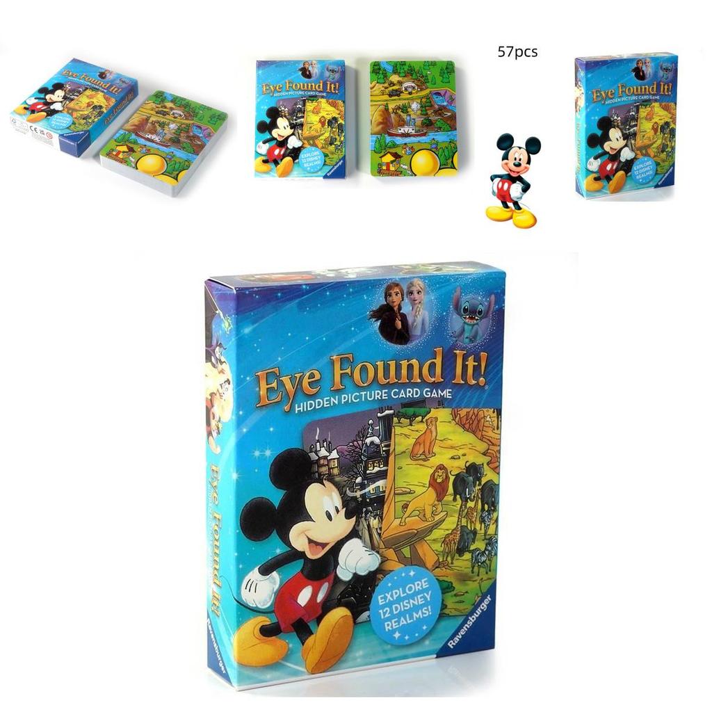 Occhio l'ho trovato Il Gioco di Carte Definitivo con Immagini Nascoste Per Bambini e Adulti