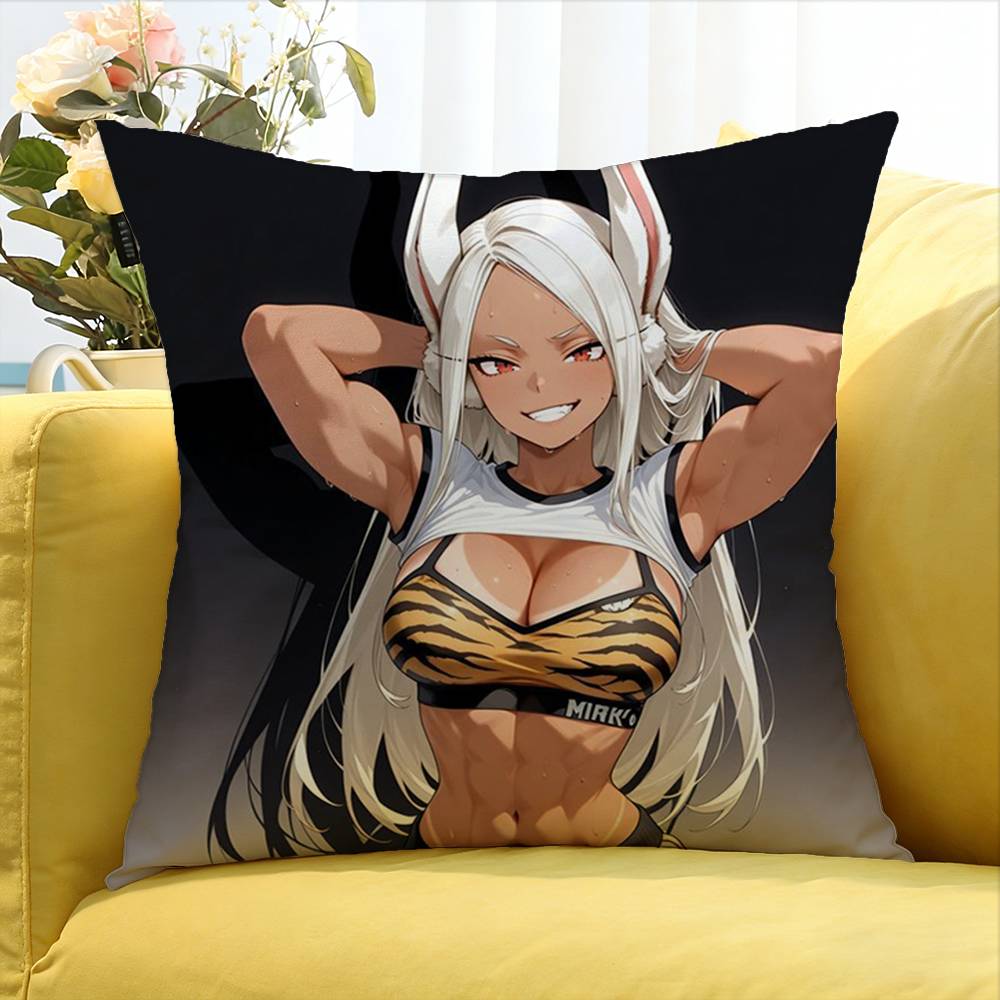 Rumi U-Usagiyama M-Mirko World Various Sizes Square Pillow Case For Car Home Bedchamber Decor