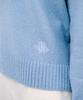 JUN BY JUN K Jk Boucle Half Zip Knit_Sky Blue