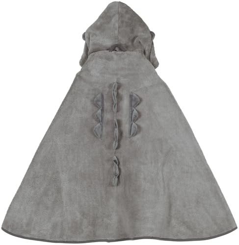 Skater Kids' Bath Poncho with Hood, Quick-Drying, 108 X 92cm, Godzilla Design, Boys' BPO1-A
