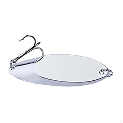 Cuchara de Metal para Pesca de Trucha con Anzuelo Triple para Lubina
