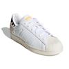 Adidas Women's Superstar 'Floral Patches - White Flash Orange' Sneakers GZ0864