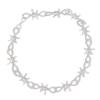 SG Punk Jewelry Thorns Bamboo Flame Necklace Barbed Wire Bramble Pants Wallet Belt Rock Chain Hip Hop Collar Women Men Fashion