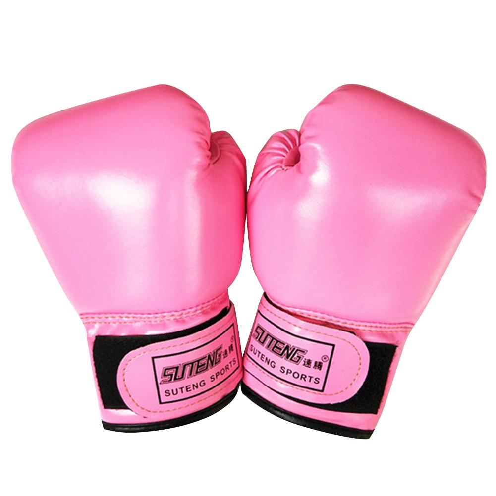 Kids Boxing Gloves Junior Mitts Bag Children Gel Pad Glove PU Boxing Gloves Boxing Training Gloves Kids Sparring Punching Gloves 7