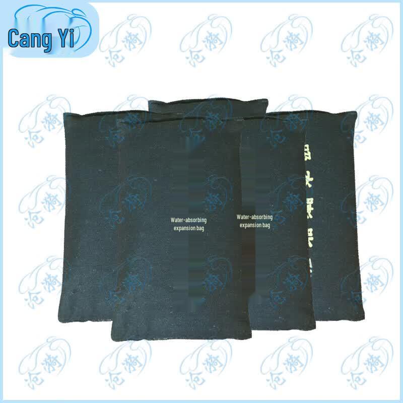 Self-Inflating Flood Barrier Bags